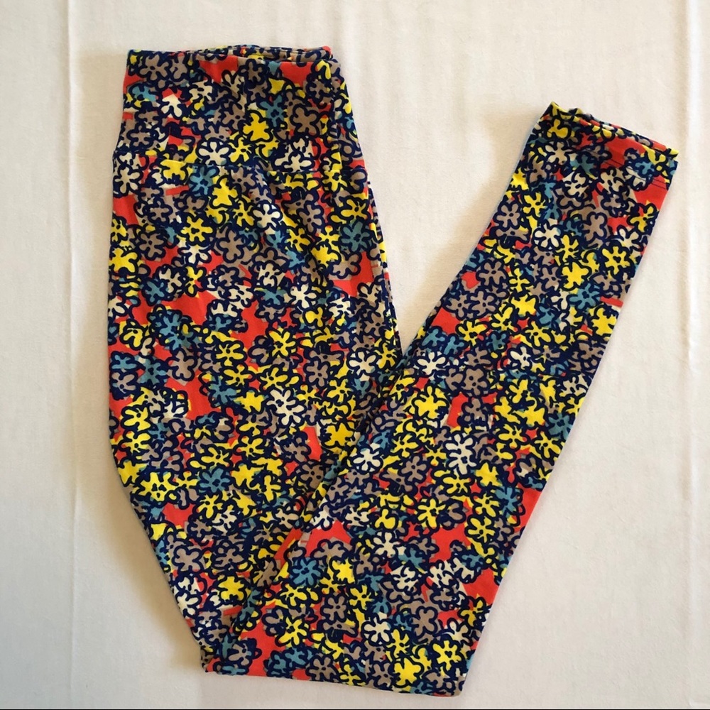 *NEW*without tags Lularoe floral one size leggings